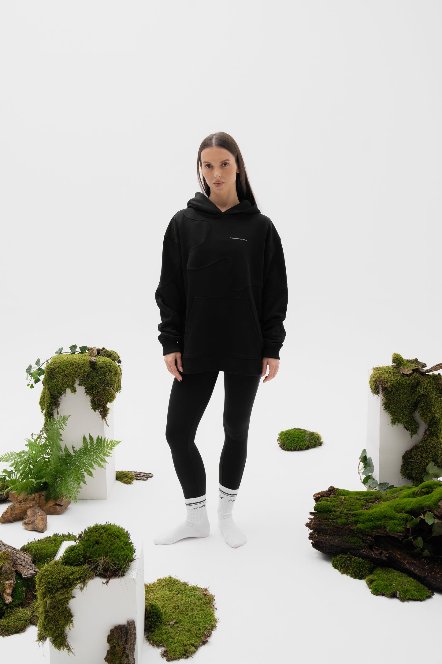 Mikina ESSENCE Khaki