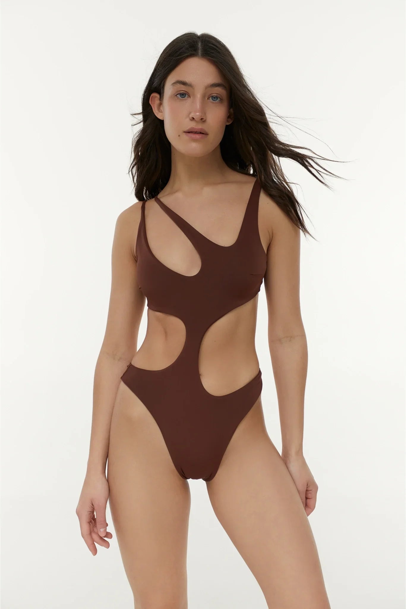 Сut-out swimsuit Flux Blue