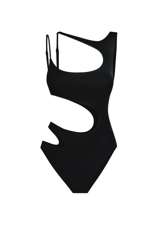 Сut-out swimsuit Balance Black